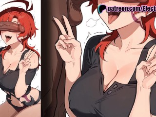 Masane Amaha begging for cock, pussy stretched deep