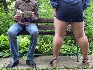 My mother in law's wet nylon pantyhose after pissing outside