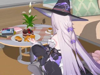 Honkai: Star Rail – The Herta Footjob & Missionary Sex | Intense Moans | 3D Hentai Animation