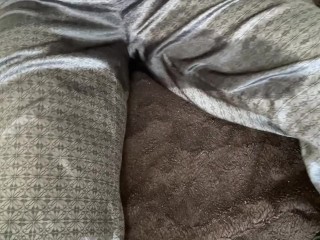 wetting my silk pjs and then then peeing the bed