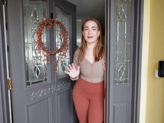 Sexy new neighbor bounces her BIG GORGEOUS ASS on my cock - Siri Dahl