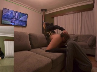 Gaming While Ripping Farts On My Bitch Fkin Slave