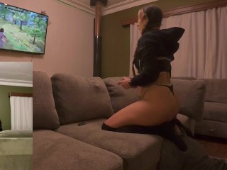 Gaming While Ripping Farts On My Bitch Fkin Slave