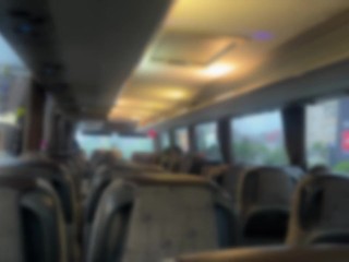 Got Hard Cock On Public Bus And Brunette Helped Me Cum