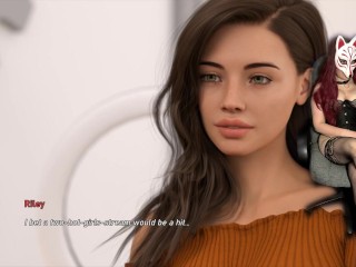 Touching his cock on the stream - Steps of Debauchery #59