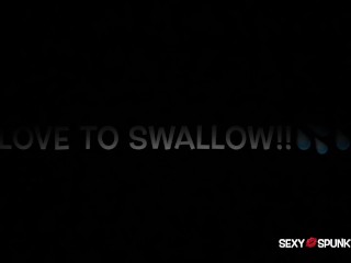 Cum in Mouth, Facials and Swallowing Sperm Compilation #4