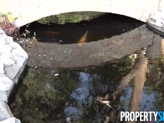 PropertySex My Mom's Ex-Boyfriend Creampies Me at Open House