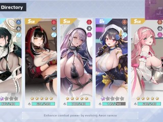 Jugando Aeons Echo | Noche de Juegos + Hentai en Nutaku