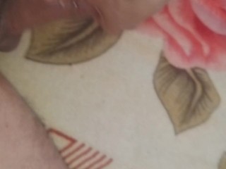 Moroccan Psycho Stroking his Cock