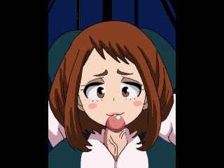 Bakugo and Uraraka have anal pleasure