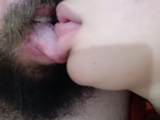 best tongue kiss Couple licking each other very naughty, fetish kiss🫦👅😋🤤💦😘😚