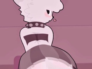 The femboy boykisser gives you anal service with cum inside. And no, bots don't write these titles.