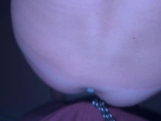 We went to the cinema and had sex in the hallway. Sex in a public place. Cum on pussy. VLOG