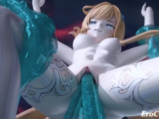 Genshin Escoffier hot romantic lesbian love