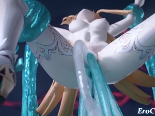 Genshin Escoffier hot romantic lesbian love