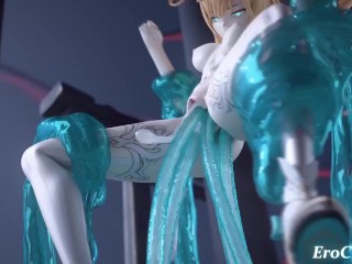 Genshin Escoffier hot romantic lesbian love