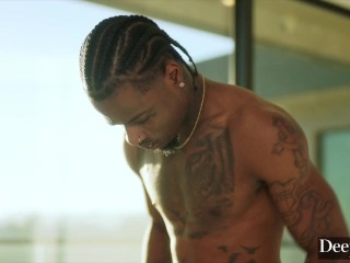 Deeper. Gorgeous Blonde Natalia Starr Rides His Monster BBC All Day