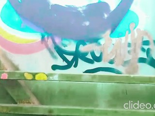 SOLO FEMALE TAKES US ON A JOURNEY TO THE NUDE BEACH GOES FROM TRAIL TO PARK TO BEACH