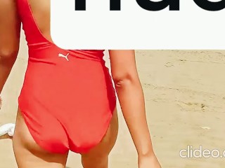 SOLO FEMALE TAKES US ON A JOURNEY TO THE NUDE BEACH GOES FROM TRAIL TO PARK TO BEACH