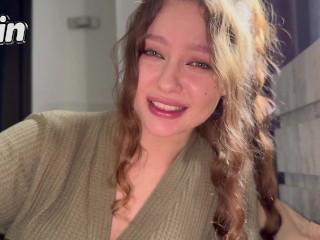 POV: Step Aunt catch me jerking off. She’s let me cum in her ass