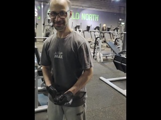 Working my on my lower back and my glut