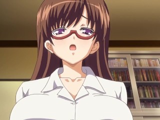 Hot Office Girl with Big Tits Loves Big Cocks and Dressing Like a Teacher