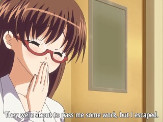 Hot Office Girl with Big Tits Loves Big Cocks and Dressing Like a Teacher