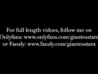 Giantess in Pink Panty crushes you trailer