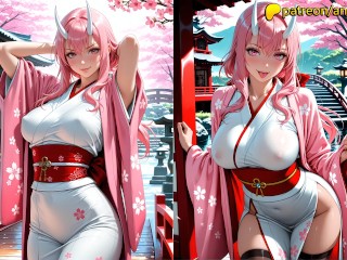 Shuna from Tensei Shitara Slime Datta Ken spreads her legs for the master