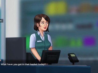 Debbie Was Surprised when She Saw His Big Dick For The First Time(18+) - Summertime Saga New update