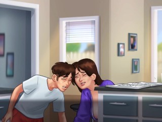 Debbie Was Surprised when She Saw His Big Dick For The First Time(18+) - Summertime Saga New update