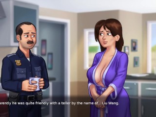 Debbie Was Surprised when She Saw His Big Dick For The First Time(18+) - Summertime Saga New update