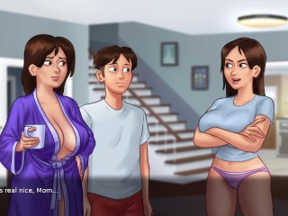 Debbie Was Surprised when She Saw His Big Dick For The First Time(18+) - Summertime Saga New update