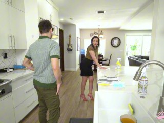 Arabic Maid Alina Angel Anal fucking لخدامه الشرموطه الينا انجل تنتاك من طيزها من صاحب الشغل