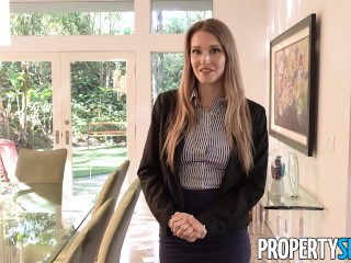 PropertySex Boss Lady Ashley Drops By Before My Open House To Give Me Some Selling Tips