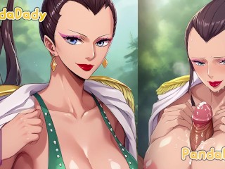 One Piece Hentai - Kikyo - Kikyou Amazon Savage BlowJob by PandaDady