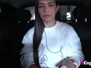 4 girls about to start their scene at FAKings, Nuria, Charlotte, Lana and Sofia