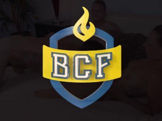 Bi College Fucks - Jamie and Sebastian fill Jasper's hole