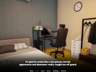 MY FEMBOY ROOMMATE #01 • Visual Novel PC Gameplay [HD]