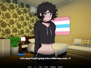 MY FEMBOY ROOMMATE #01 • Visual Novel PC Gameplay [HD]