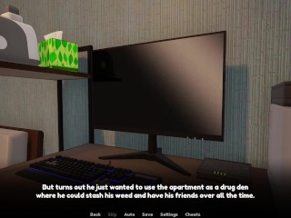 MY FEMBOY ROOMMATE #01 • Visual Novel PC Gameplay [HD]