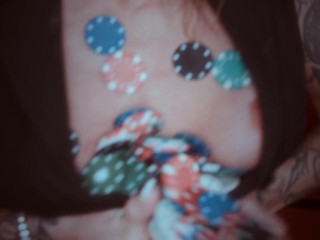 THE ULTIME GAMBLE - WATCH ANGIE BLOOM GET DESTROYED BY 5 MEN AT THE POKER TABLE WITH DAP & TAP