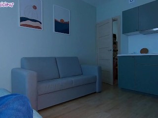 KINKY PETITE BRUNETTE puts up her BUTT for FUCK and CREAMPIE