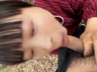 農家の巨乳黒髪人妻が野外で,ファンクラブ会員にフェラ｜日本人,素人,個撮,POV