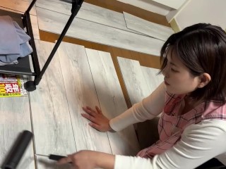 保育士のムチムチ黒髪20代女子が職場で仕事中ガン突きバックSEX｜日本人,素人,個撮,POV