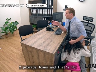 LOAN4K. Secret sex between slutty Boss and her naughty manager on the office table