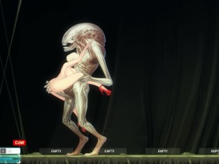 Captured for breeding. Virgins for alien monsters