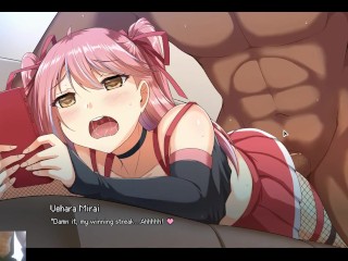 FUCKING A SEXY IDOL WHILE SHE PLAYS - PEEPING DORM MANAGER