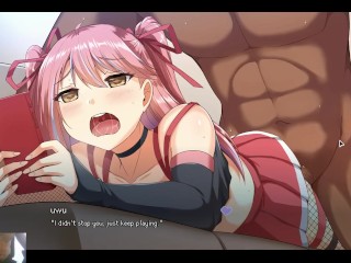 FUCKING A SEXY IDOL WHILE SHE PLAYS - PEEPING DORM MANAGER