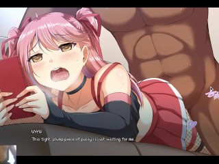 FUCKING A SEXY IDOL WHILE SHE PLAYS - PEEPING DORM MANAGER